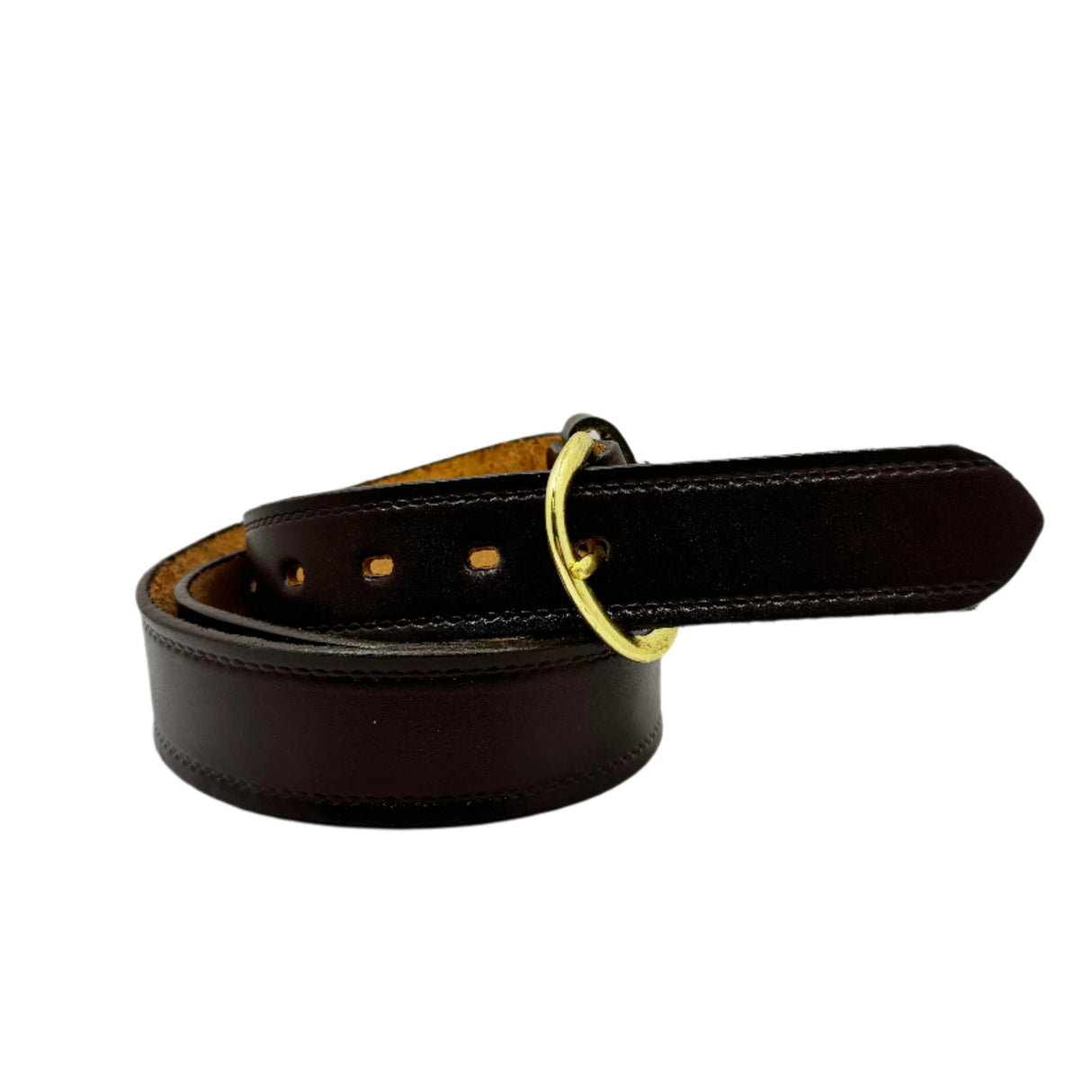 Plain Cowhide Dress Belt