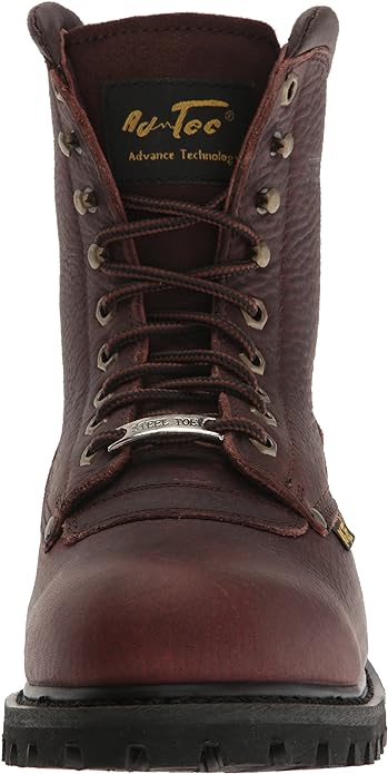 AdTec Men's Steel Toe Brown Work Boot
