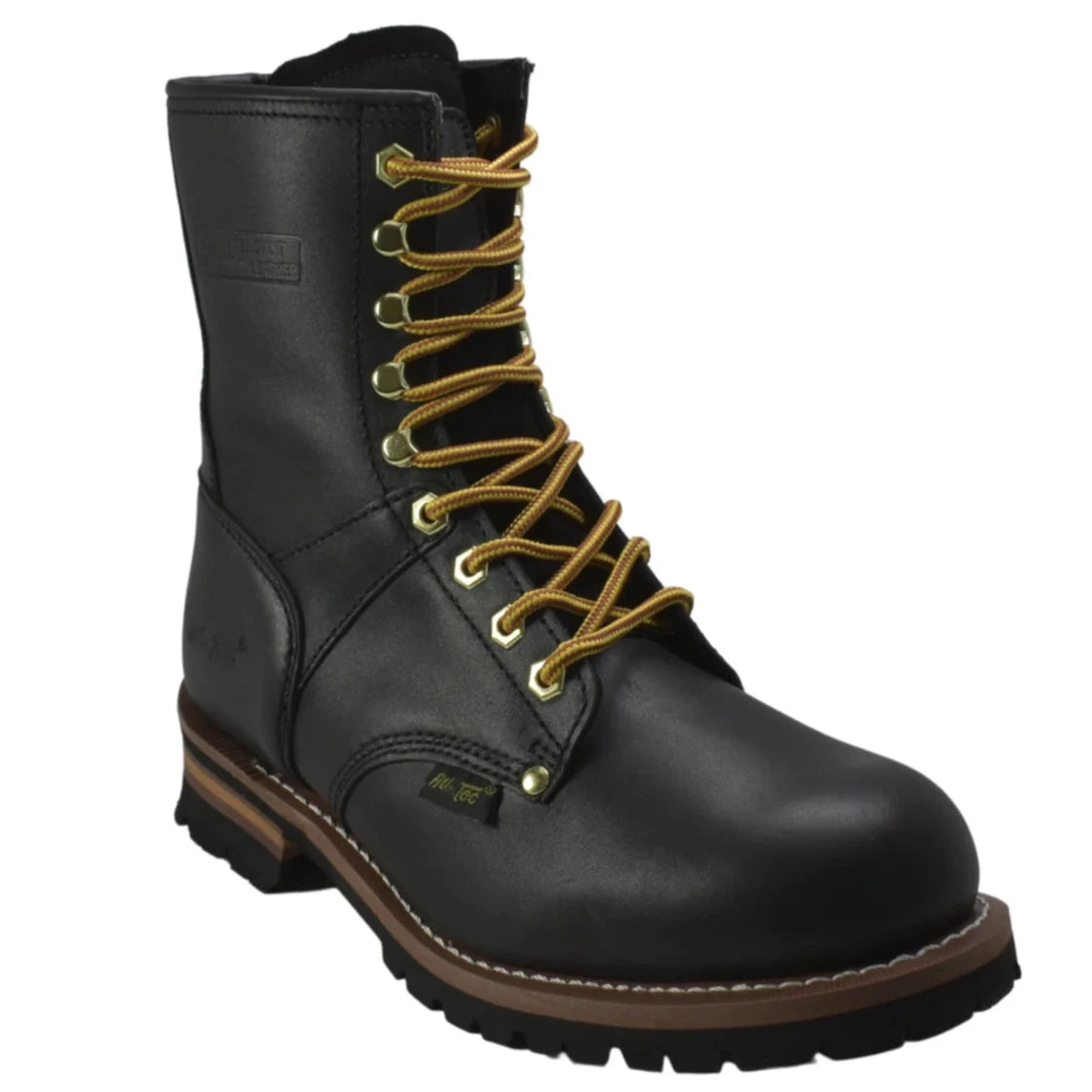 AdTec Men's Black Logger Boot