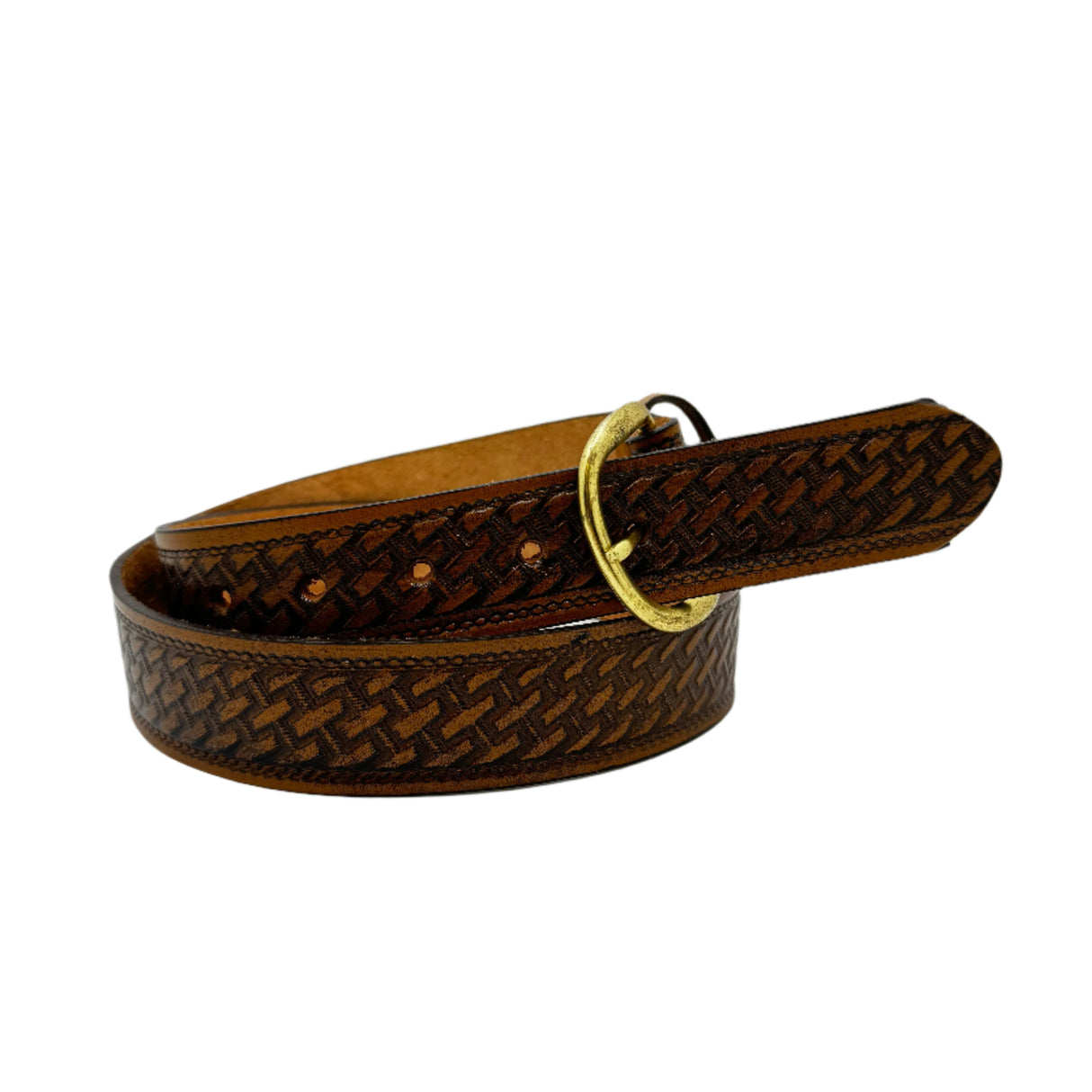 Basket Cowhide Belt
