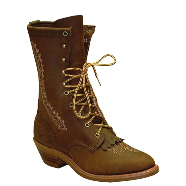 Abilene Brown Packer Cowhide Boot