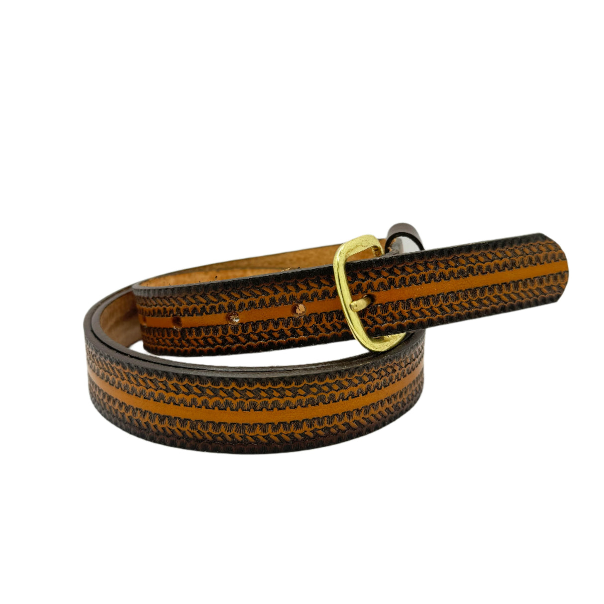 Skinny Cowhide Belt