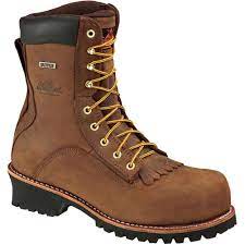 Thorogood 8" Waterproof Logger Oblique Composite Safety Toe