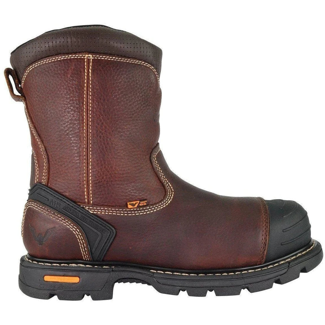 Thorogood 8" Wellington Side-Zip Comp Toe Work Boot