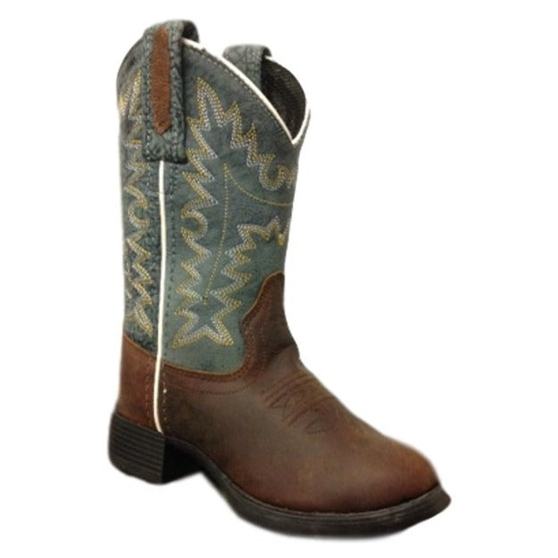 Old West Toddler Western Blue Western Boot