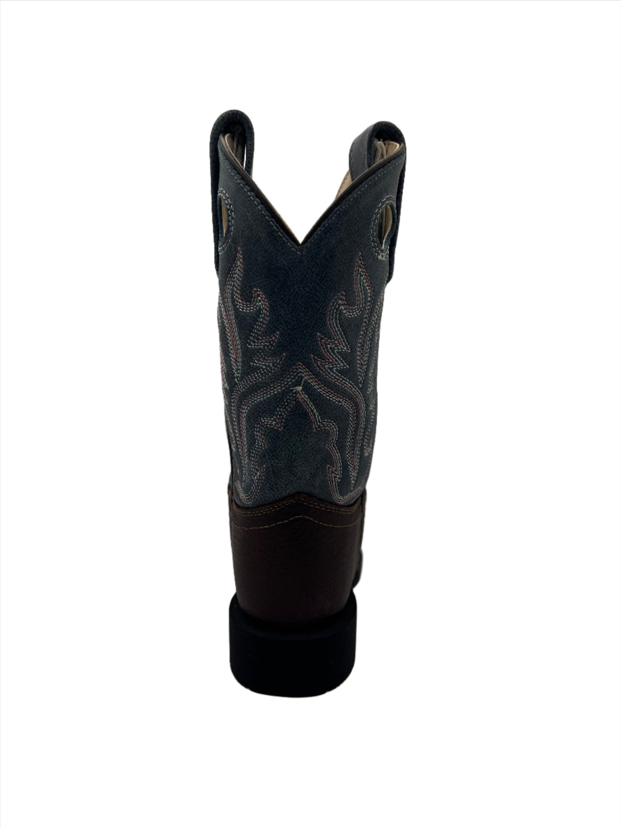 Old West Girls Brown/Blue Boot