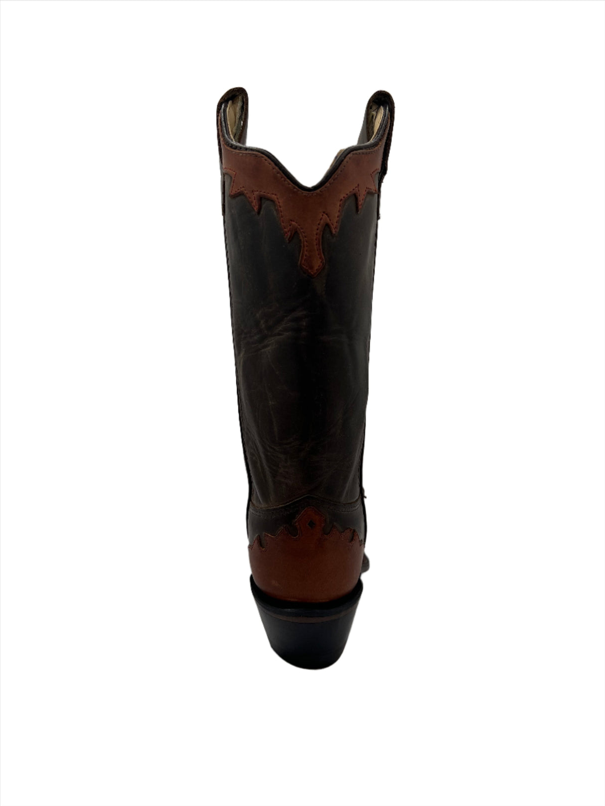 Old West Boys Barnwood Wingtip Boot