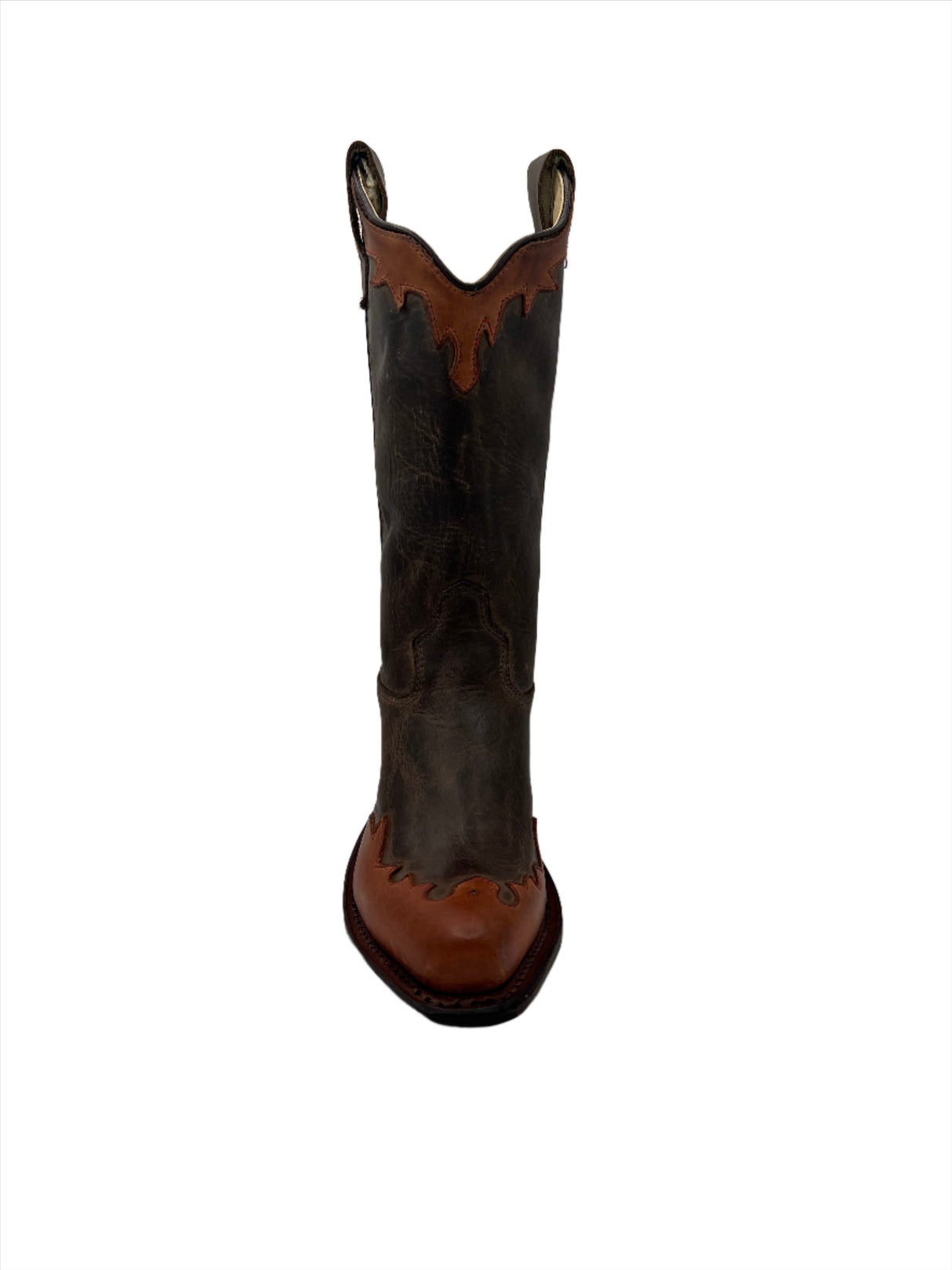 Old West Boys Barnwood Wingtip Boot