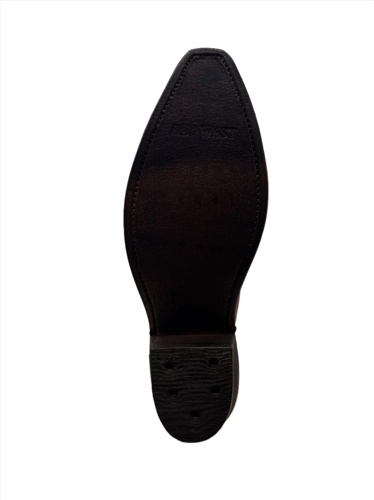 Old West Women's Oily Leather 12in Fancy Stitch Boot