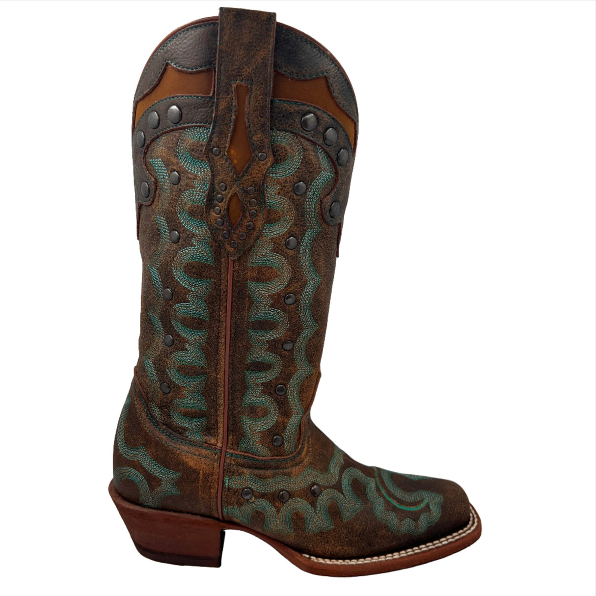 Justin Ladies Faxon Brown Boots