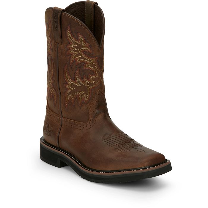 Justin Men's Driller 11" Work Boot