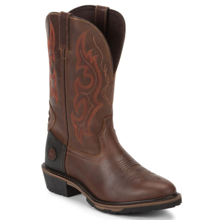 Justin Men's Rugged Cochise Utah Western Boot