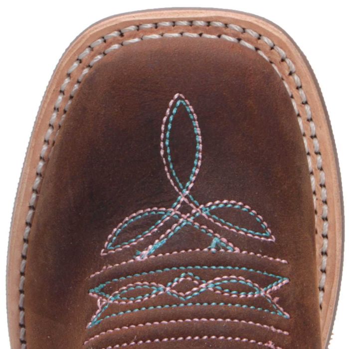 Old West Girls Purple Boot