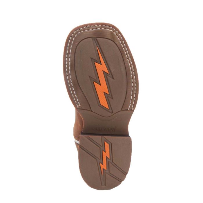 Old West Girls Purple Boot