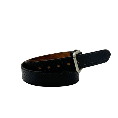 Diamond Plate Cowhide Belt