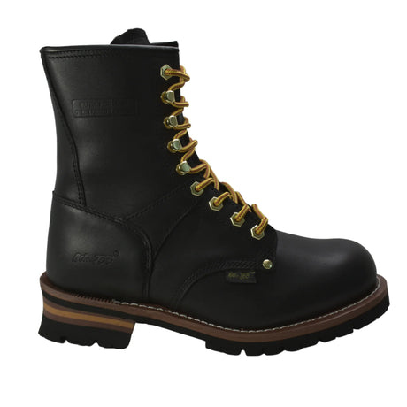 AdTec Men's Black Logger Boot