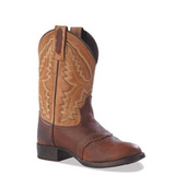 Old West Boys Chocolate Brown Boot