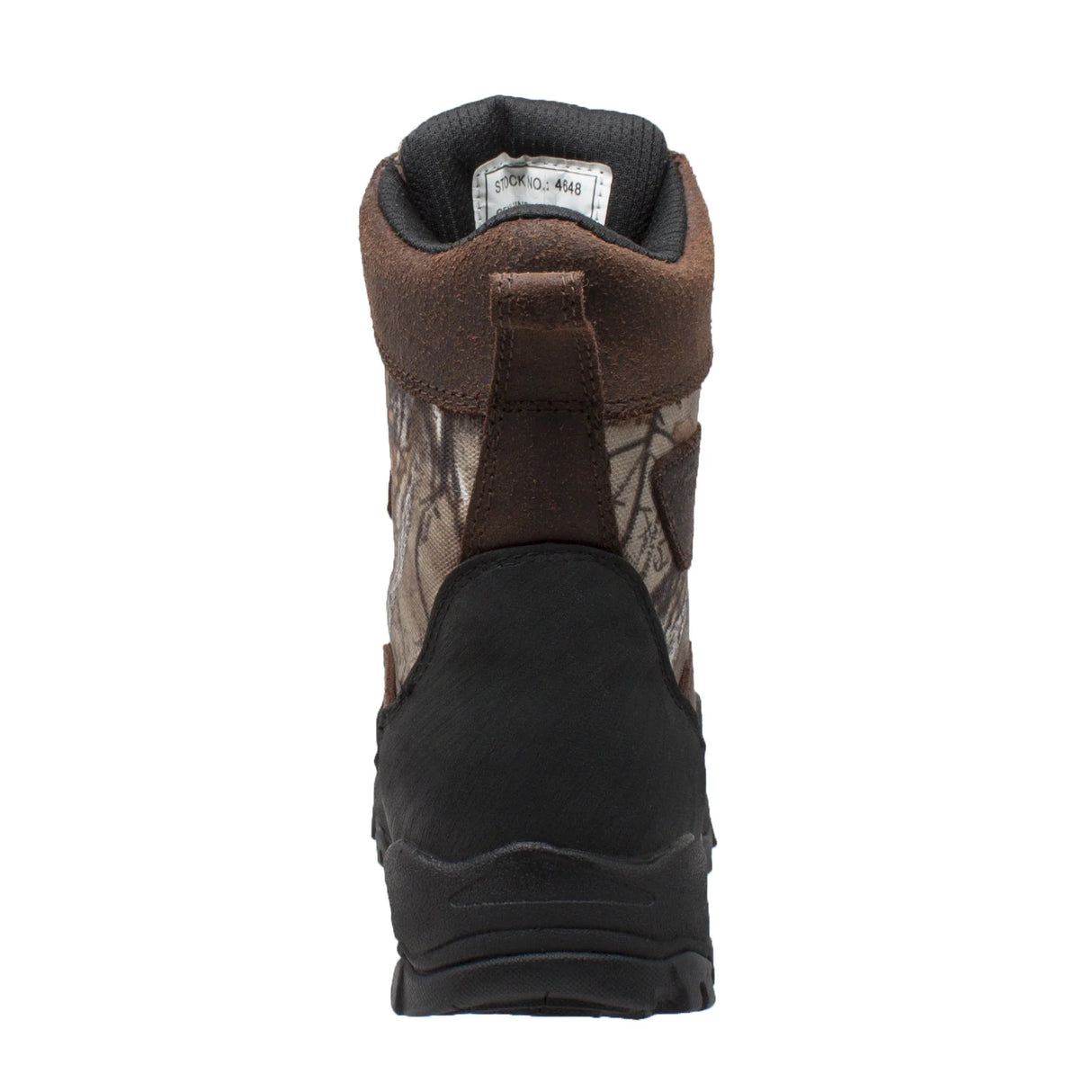 Boys AdTec Camo/Dark Brown Boot