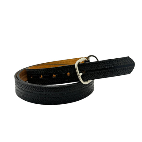 Skinny Cowhide Belt