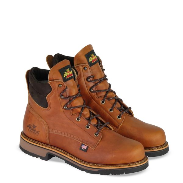 Thorogood 6-Inch American Heritage Brown Work Boots