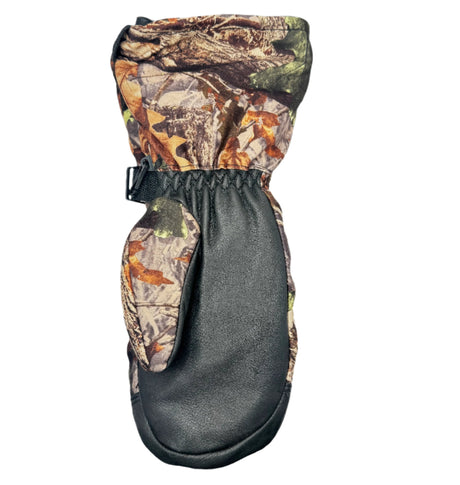 Ski-Dri Deerskin Camo Mitten