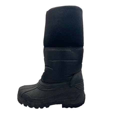 Black Snow Boots