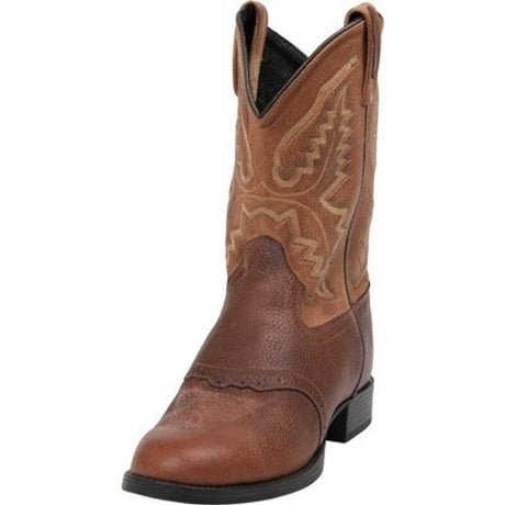 Old West Boys Chocolate Brown Boot